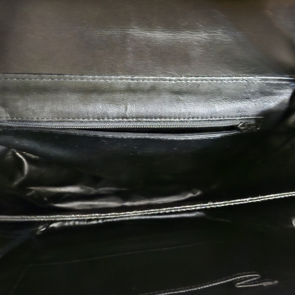 Authentic Shark leather double baguette bag - Picture 9 of 10